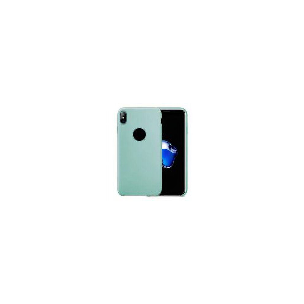 Smooth Liquid Silicone Case For Compatible With Apple Compatible With Iphone X Sea Blue 9395123529820
