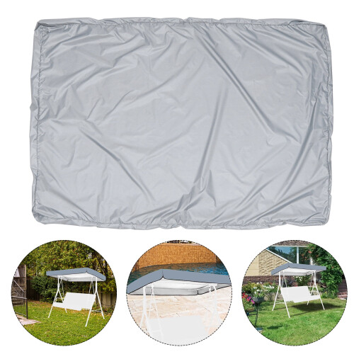 Cobertura para balanço/gazebo de jardim cinza com proteção UV 2