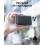 Ασύρματος φορητός φορτιστής, μαγνητικό power bank 10.000mAh με βάση στήριξης, μπαταρία 4