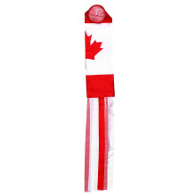Bandeira decorativa para pendurar, estilo catavento (folha de bordo canadense de 140 cm)