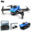 WJSXC Drone με διπλή κάμερα HD 1080P, τηλεκατευθυνόμενο παιχνίδι FPV με κράτημα ύψους, 2