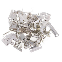 20 Sets No-Sew Prong Trousers Hook & Bars Eyes For Cloth Repairing Skirts