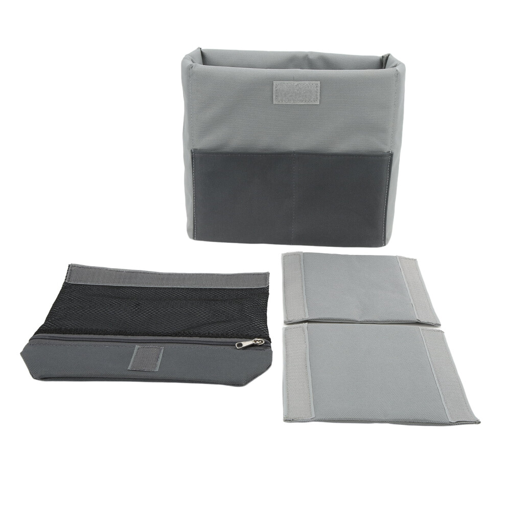 Jadeshay Camera Insert Bag Waterproof Camera Insert Bag Shockproof Camera Inner Case Bag For Slr Camera Lenses Flashes(S-) Gray 9395123629575