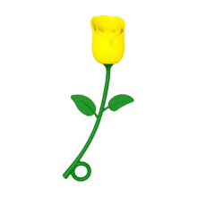 Joyfeel 1Pc Reusable Stopper Rose Flower Straw Cover Silicone Reusable Dust-proof Tumbler Tip Protector