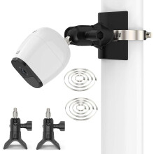 Utendørsfeste for Arlo Pro4/Pro3/Pro2/Pro/Ultra2/Ultra/Essential/Reolink Wyze Cam, flomlys og annet, passer