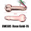 Wackelfischköder, Löffelköder, Federköder, Haken, Fiskeutrustning, Geschenk für Fiskeälskare [DB], Roségold, 36 g 2