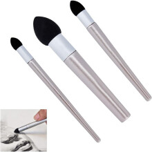 esponjas para difuminar y dibujar, esponjas lavables para artistas, herramienta de dibujo de aluminio reutilizable, pinceles para difuminar