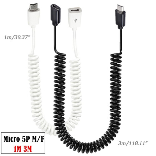 Καλώδιο επέκτασης Micro USB αρσενικό σε θηλυκό ποιότητας XISAOK για φόρτιση και 2