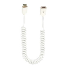 XISAOK Hochwertiges Micro-USB-Verlängerungskabel (Stecker auf Buchse) zum Laden und zur Datenübertragung