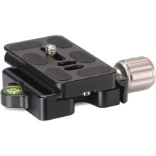 DC-50 50-mm-Klemme + Schnellwechselplatte, kompatibel mit ARCA / RRS / Manfrotto RC2