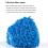 Kafsov Intelligent Household Mopping Robot - Fully Automatic Floor Scrubbing & Mopping Machine for Efficient Cleaning Blue 7