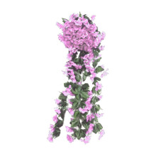 Quinlirra Osterdeko, künstliche violette Glyziniengirlande, künstliche Seidenorchidee als Wandbehang, Deko-Sonderangebot