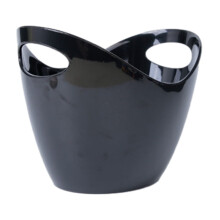 YOBOLK Clearance Kitchen Kitchen Organizers And Storage Plastic 4 Liter Champagne Bucket Oval Single Wine Beer Ice Bucket Ice Pellet Bucket