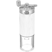 Manual Stainless Steel Coffee Grinder Hand Crank for Espresso Drip Brewing Home and Camping