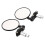 Mirror Rear View for Bike Scooter Handlebar Abs 1