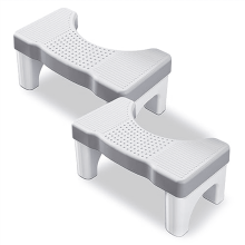 Squatting Toilet Poop Stool, Adult Portable Plastic Poop Stool, Adult Toilet Poop Stool, Children's Poop Stool, 2 PCS