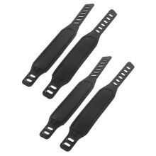 Exercise Bike Pedal Belt Fitness 2 Pairs Adjustable Foot Strap Plastic Electric Mountain Accessories Straps