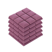AZZAKVG Decoration Wall Sticker Sound Proof Cotton Acoustic Foam Stop Absorption Sponge Studio Ktv Soundproof