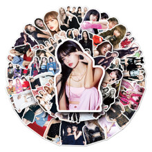 50 stickers black pink graffiti Korean girl group stars stickers D
