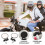 Mirror Rear View for Bike Scooter Handlebar Abs 4