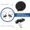 Mirror Rear View for Bike Scooter Handlebar Abs 5