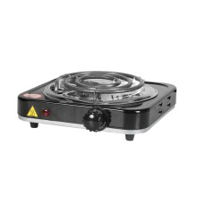 Wobythan Electric Stove, Single Burner Cooktop, Compact and Portable, Adjustable Temperature Hot Plate, 1000 Watts