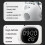 Cute Cat Bluetooth Alarm Clock Night Light (White) 3