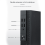 Mini ITX Computer Case HTPC Host Chassis USB2.0 ITX Enclosure Industrial Control Chassis for Office Business 4