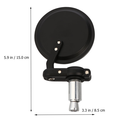 Mirror Rear View for Bike Scooter Handlebar Abs 1