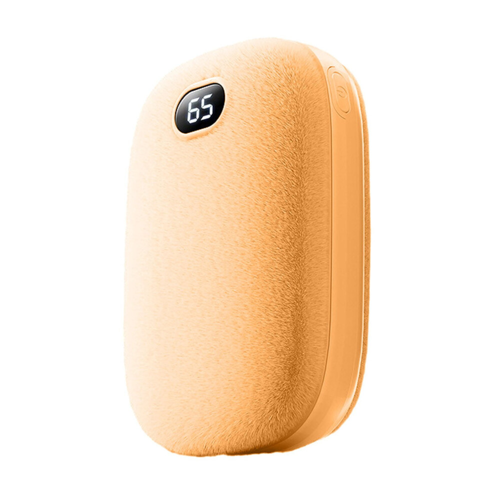 Yobolk Rechargeable Hand Warmer & Power Bank 2-In-1, 2400Mah, Usb Charging, Velvet Warm Hands For Winter 9071309678796