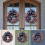 SDJMa15.7" Πατριωτικό στεφάνι από λινάτσα για μπροστινή πόρτα, διακόσμηση παραθύρου, 7