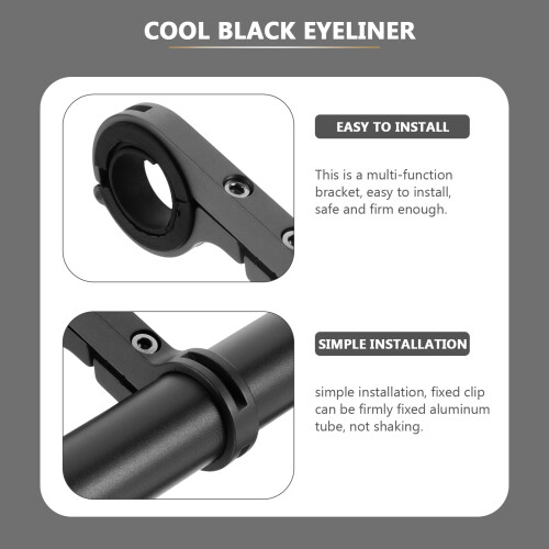1 Set Bike Extension Rack Professional Extension Bar Multi-function Handlebar Extender 1
