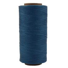 Lierteer Hand Sewn Braided Wax Cord 150D Small Roll Leather Flat Wax Thread Sewing Thread