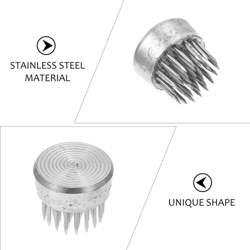 Eease Runder Tablett-Metallständer Blumenfrosch-Stifthalter (5 Stück) 2