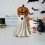 Εκπτώσεις! Φιγούρες κολοκύθας για το Halloween 2024, φωτιζόμενο άγαλμα ρητίνης, συμβατό 1