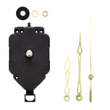 Ensemble de mouvement d'horlogerie à pendule de qualité avec aiguilles métalliques pour pièces de réparation d'horlogerie et accessoires de
