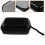 Gitarrtillbehör för män Plektrumfodral Ask Halvnät Nylon Pu-läder2-pack 2