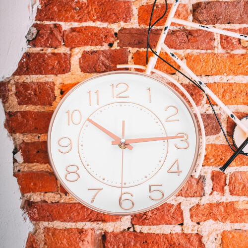 Horloge décorative murale simple et élégante (lot de 2) 1