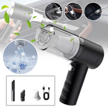 Miayilima1Pc Autostofzuiger Draadloze Draagbare Handstofzuiger voor Auto's Draadloze Stofzuiger Nat en Droog Handstofzuiger