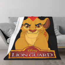 Couverture polaire en flanelle Le Roi Lion, plaid douillet pour lit, couverture climatisée, couverture moelleuse pour chambre, salon, canapé,