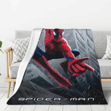 Couverture polaire Spider-Man ultra douce et confortable, Caractéristiques de la literie pour enfants - Ultra douce 101,6 cm x 76,2 cm