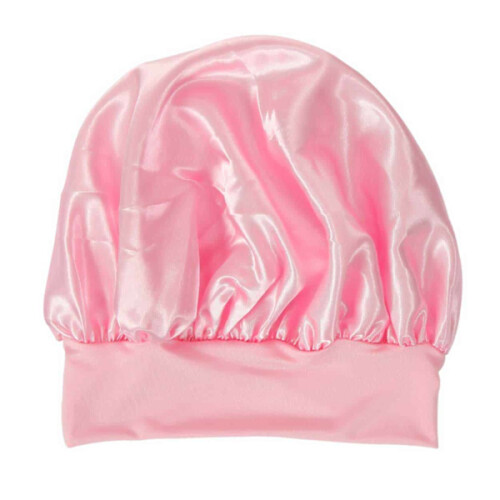 Sleep cap - Satin Bonnet - Sleep Cap Pink One Size pink 1