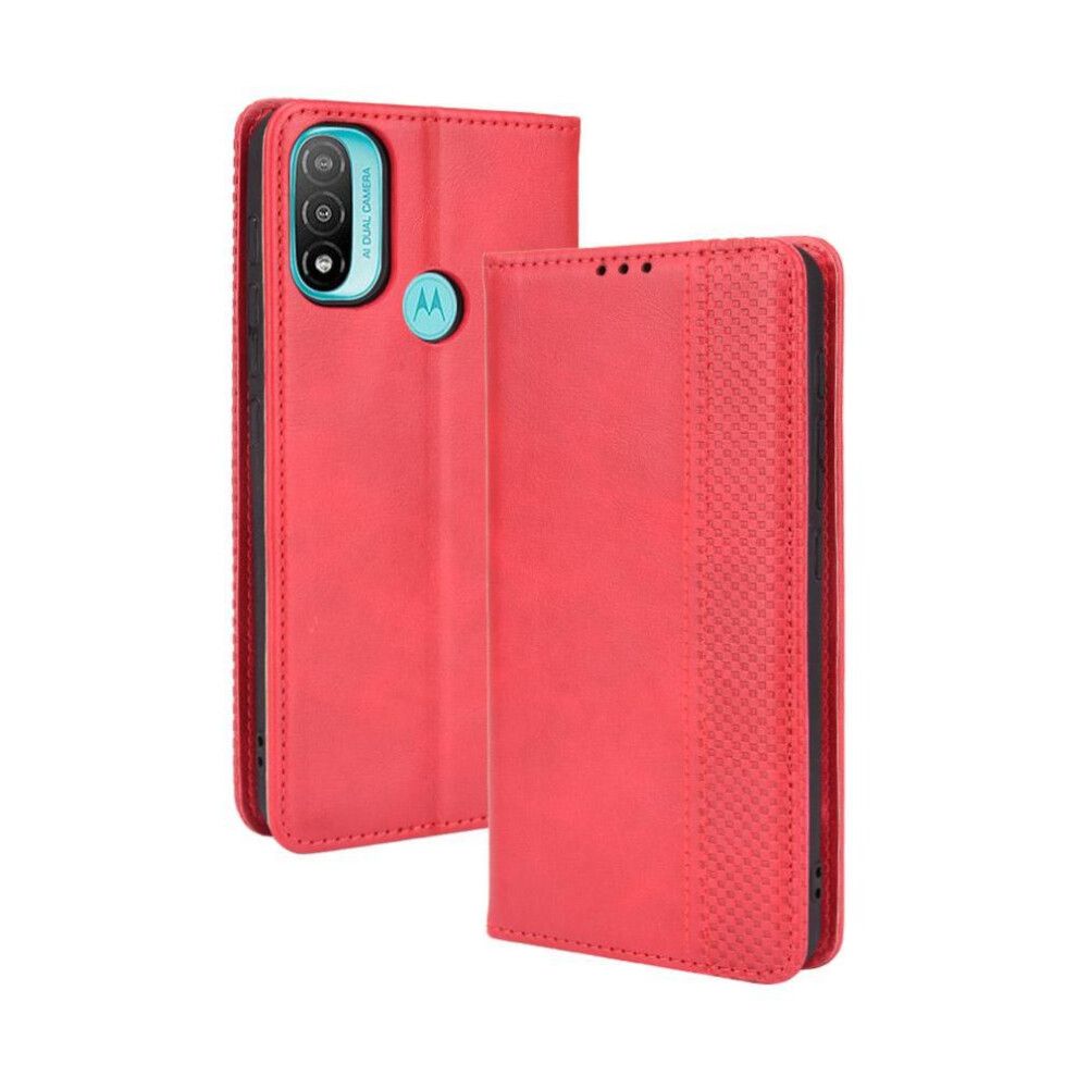 Case For Motorola Moto E20 Pu Leather Wallet Magnetic Closure 9083649961964