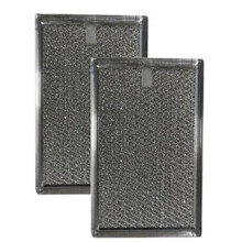 Microwave Grease Filter Replacement for Frigidaire, Durable Aluminum Mesh 57/8 x 77/8, 2 Pack