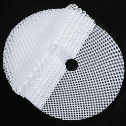 8Pcs Round Silicone Dehydrator Sheets 13 inch NonStick Reusable Fruit Dehydrator Mats Dishwasher Safe