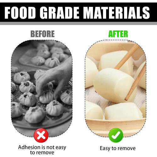 8Pcs Round Silicone Dehydrator Sheets 13 inch NonStick Reusable Fruit Dehydrator Mats Dishwasher Safe 2