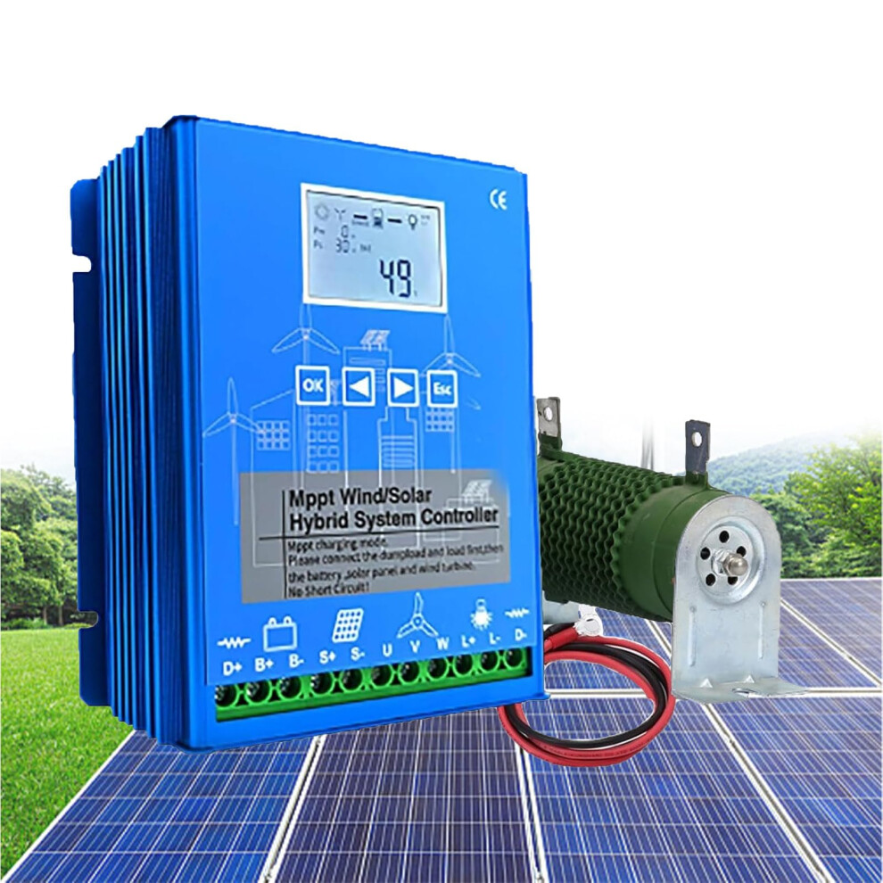 Wind Solar Hybrid Charge Controller 48V Mppt Energy Optimization For Offgrid Lithium Battery Systems 9113335028753