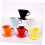 Reusable Coffee Filter Cup Handmade Rustproof Ceramic with Precision Pour Spout, Red Gift Idea 4