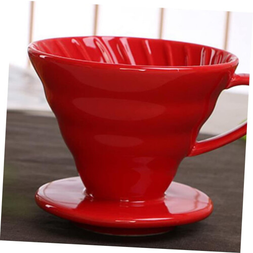 Pour Over Coffee Maker Set with Ceramic Dripper and Precise Spout Kettle for Single Cup Brewing 1