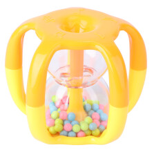 1Pc Toddler Hand Bell Plastic Hand Bell Baby's Rattle Toy Kid Plaything